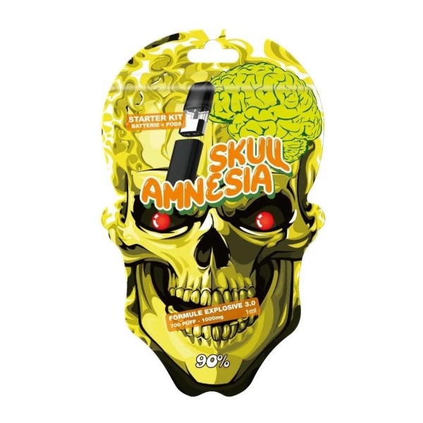 Starter Kit cbd Skull Amnesia Pod System