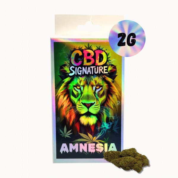 Fleur de CBD Amnesia 2G - CBD Signature