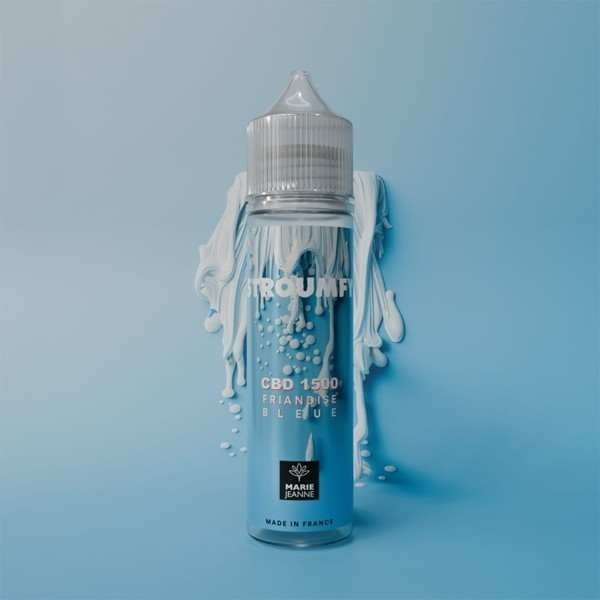 E-liquide CBD Stroumfy 50ml - Marie Jeanne - Saveur Bonbon Bleu